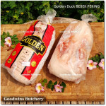 Bebek GOLDEN PEKING DUCK frozen HALAL whole cut SIZE G (price/pc +/- 2.5kg)
